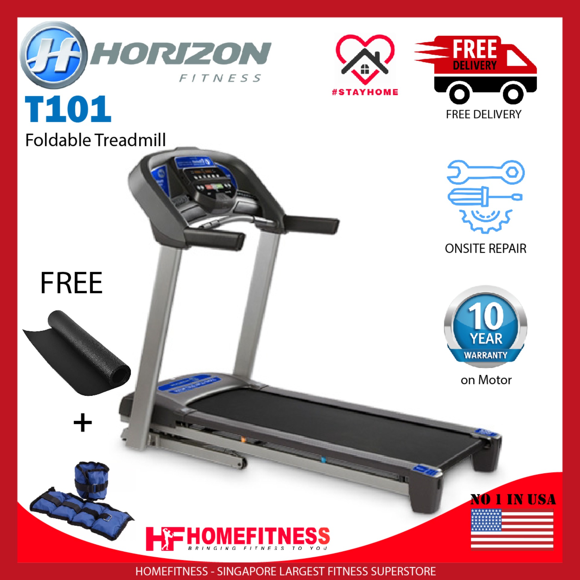 horizon fitness treadmill