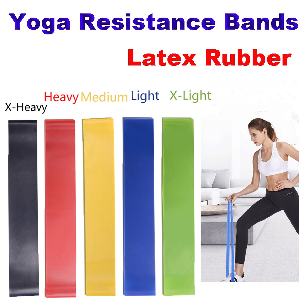 GONGL Indoor Outdoor Sport Latex Rubber Strength Training Fitness Yoga