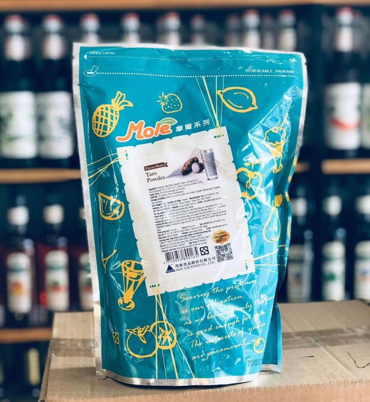 Bột pha trà sữa Khoai Môn Mole Maulin (Đài Loan) túi zip 1kg