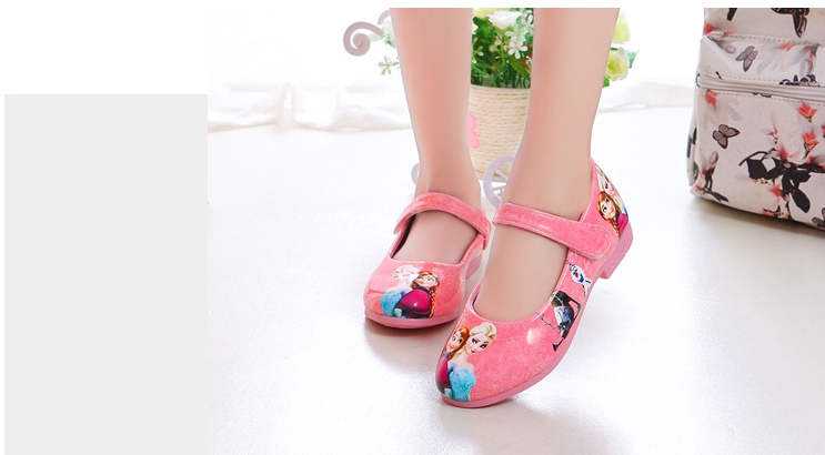 Giày búp bê bé gái hình Elsa - Mẫu mới ON96