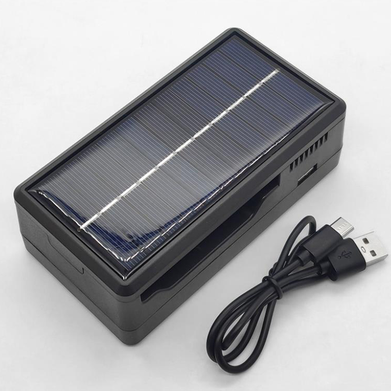 18650 Battery Charger Multi Munctional Solar Type C Intelligent Lithium Battery Holder For 18650 Battery Boxs Power Bank Cases MAOQIAN. 