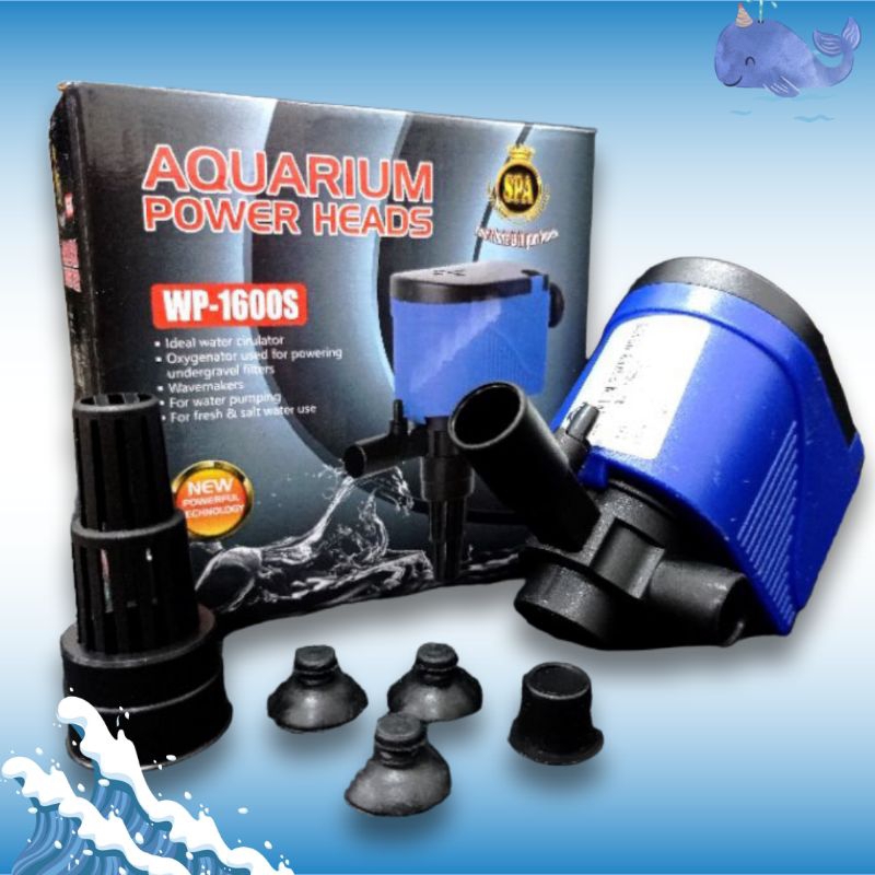 Pompa aquarium kolam kecil SPA 1600S