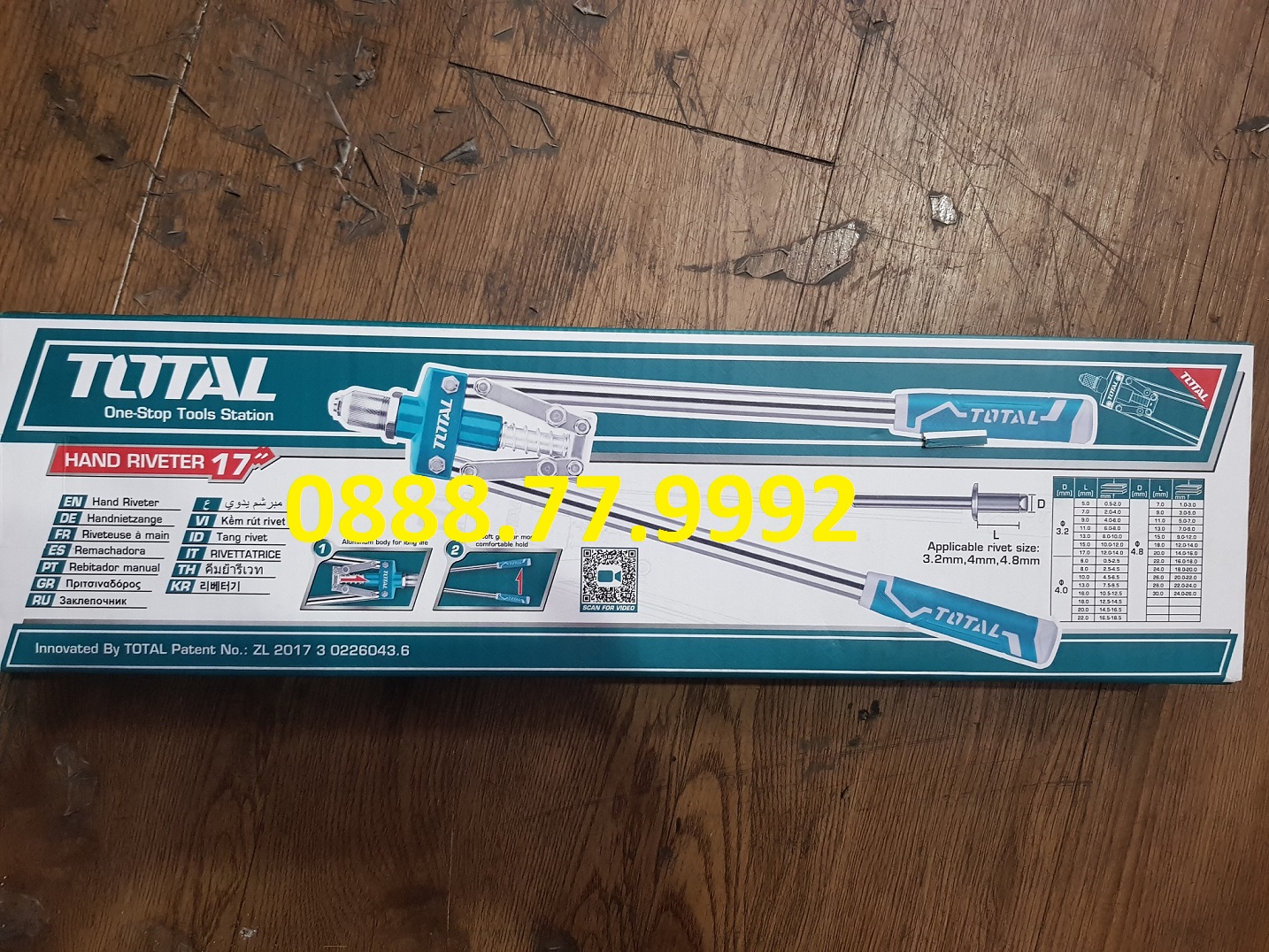 Kềm rút rivet(17inch) Total THT32176