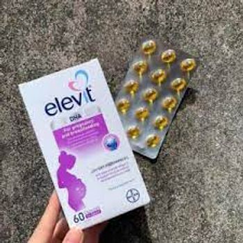Vitamin cho mẹ bầu Elevit bầu + Elevit sau sinh + Elevit Dha