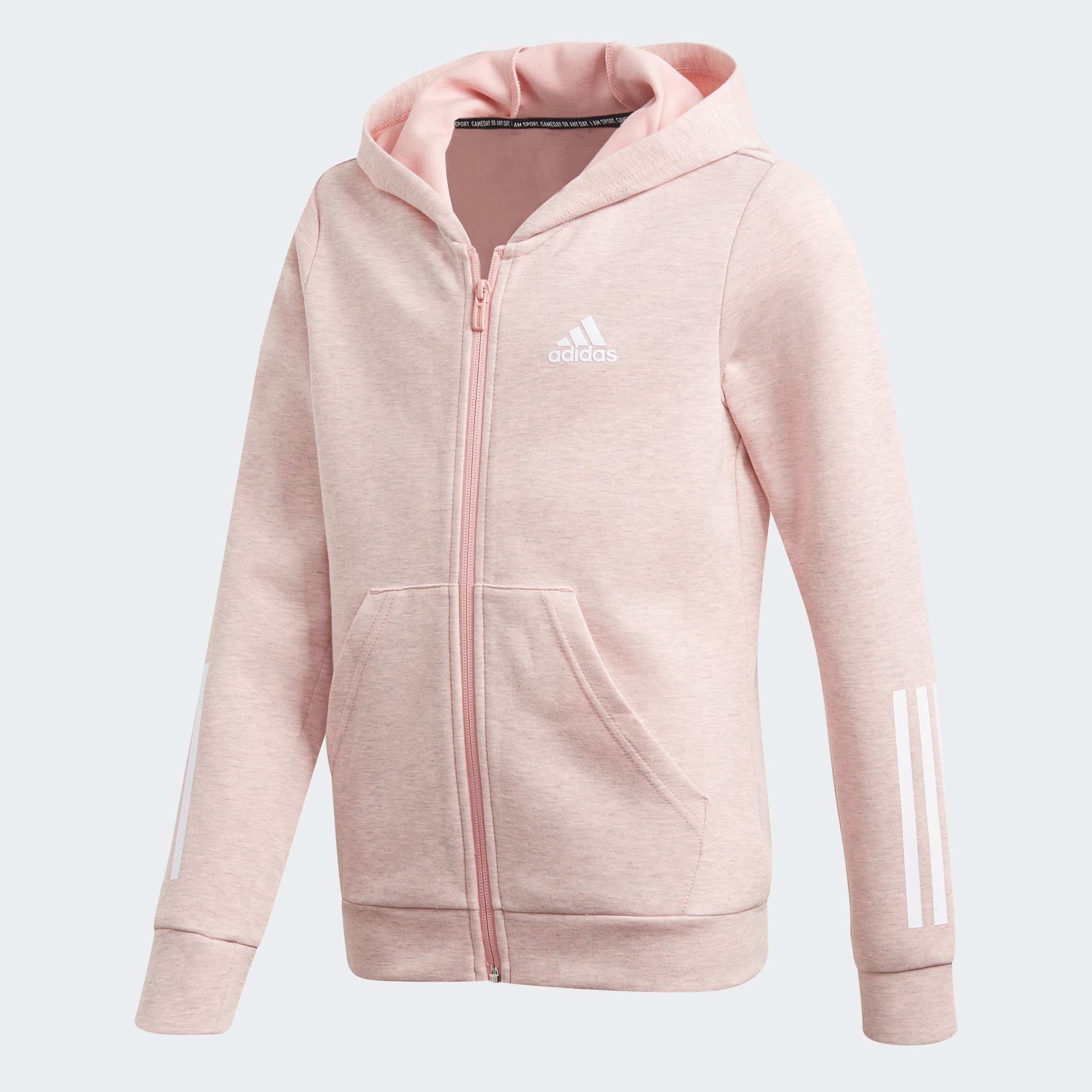 ladies pink adidas hoodie