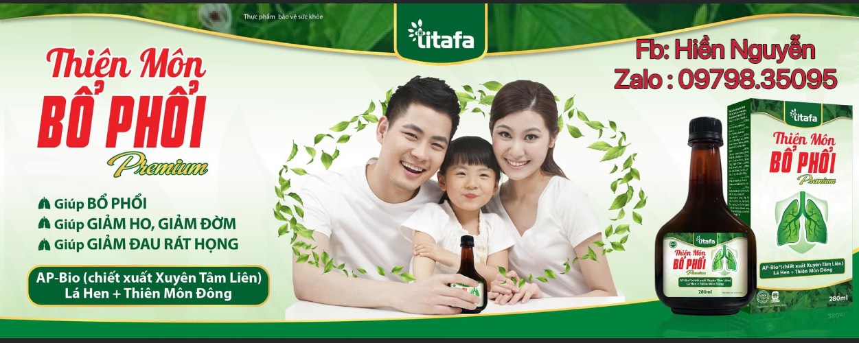 THIÊN MÔN BỔ PHỔI Premium 280ML