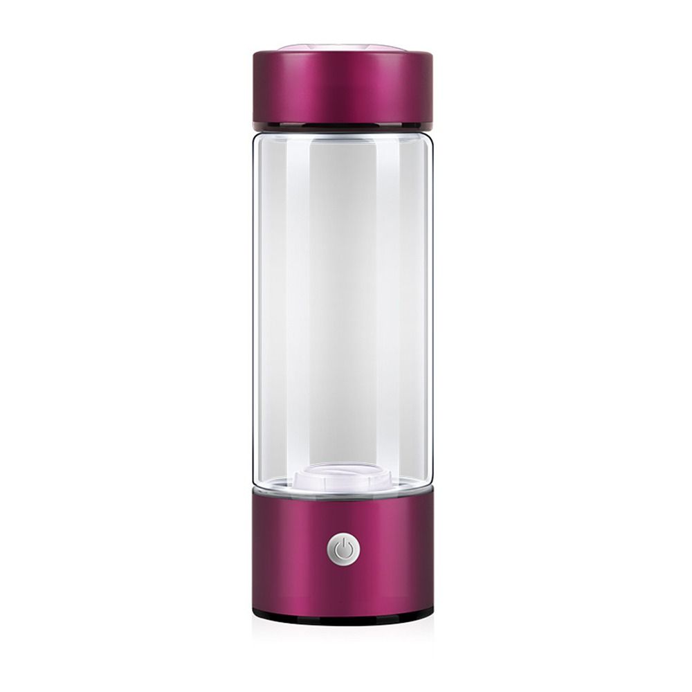 QINGQ Antioxidant Portable Water Cup Dual Use USB Charging Hydrogen Generator Rich Water Ionizer Hydrogen Water Maker Glass Drink Bottle