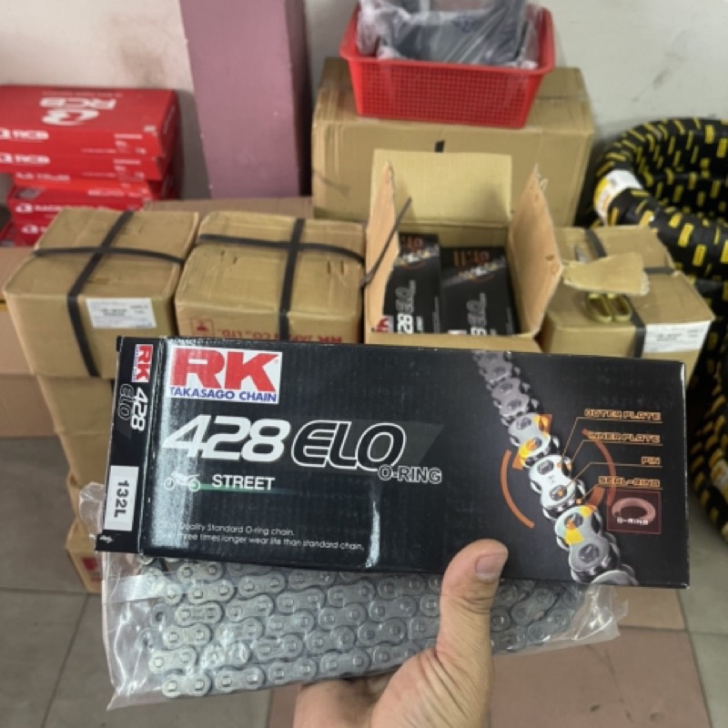 Sên phốt rk 428 elo 132l/124l