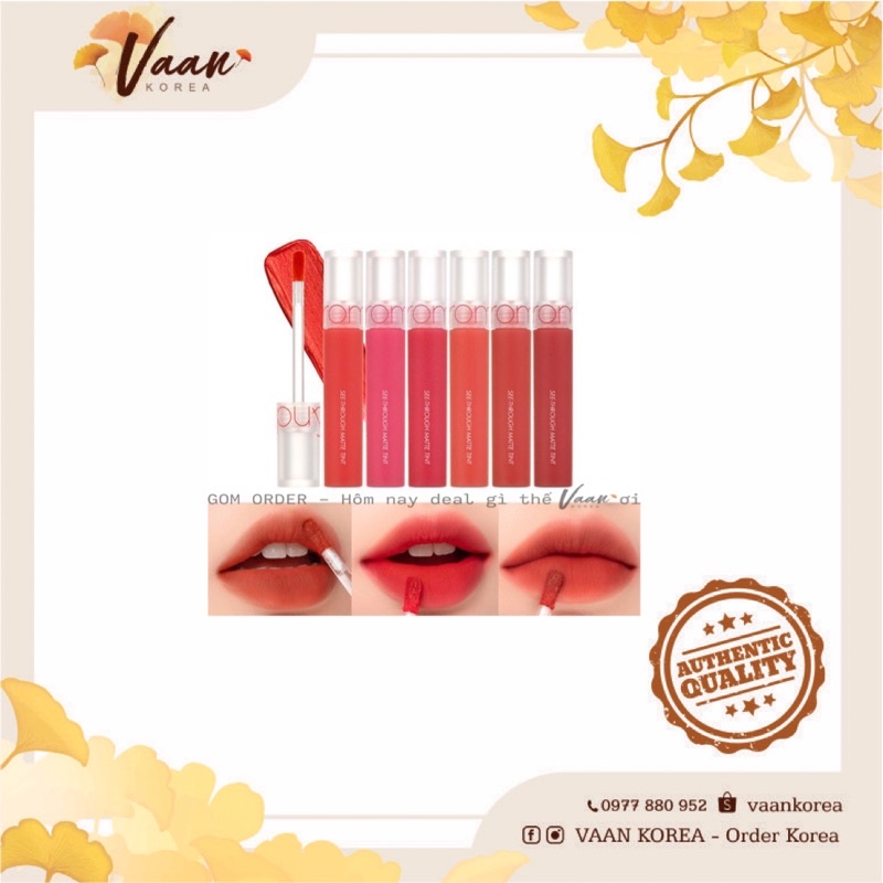 Son kem lì Romand See-Through Matte Tint DATE 11/2022