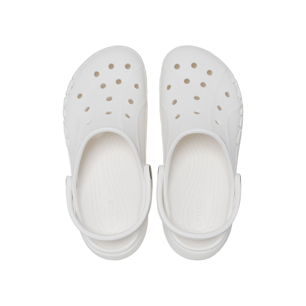 Giày Clog Nữ Crocs Baya Platform Clog - 208186-100