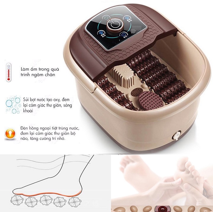 Bồn Ngâm Chân Massage cao câp