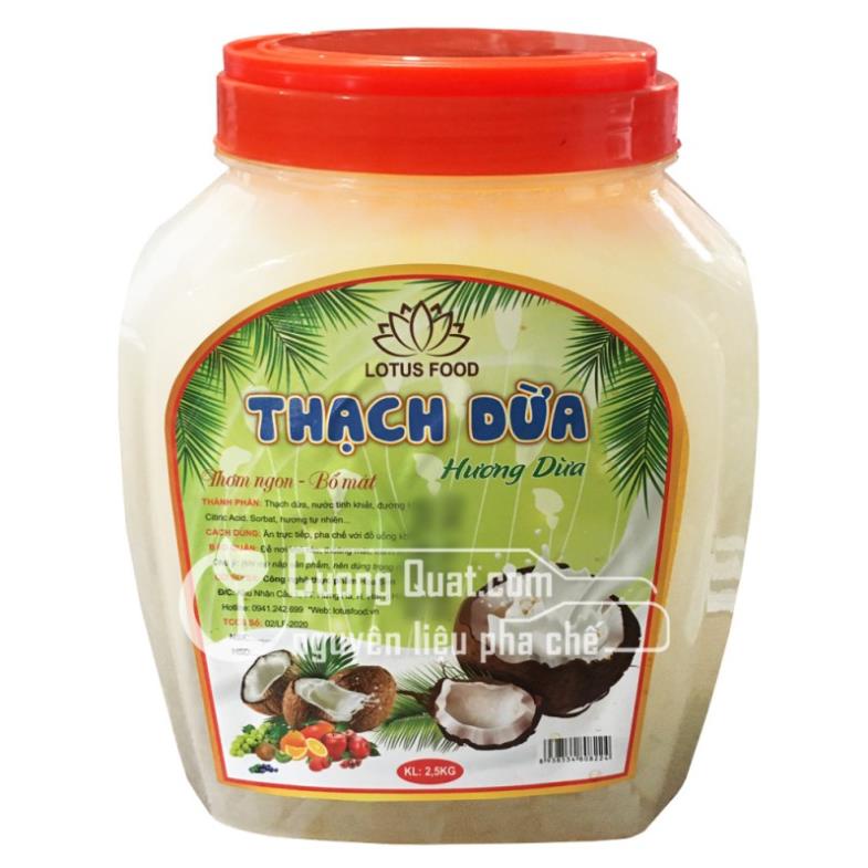 Thạch Dừa Hoa Sen 2,5kg