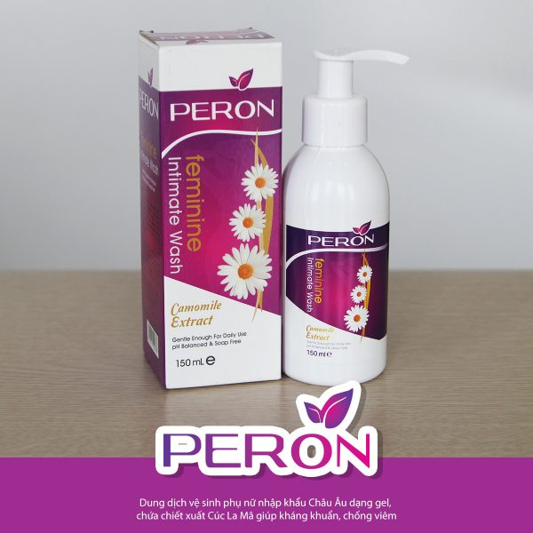 Dung dịch vệ sinh phụ nữ peron, dung dịch vệ sinh phụ nữ thổ nhĩ kỳ chai 150ml và 250ml - shop hello sun