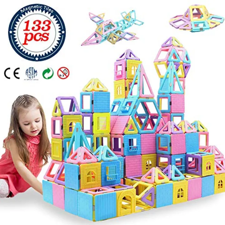 HLAOLA Magnetic Blocks 133PCS Upgrade 