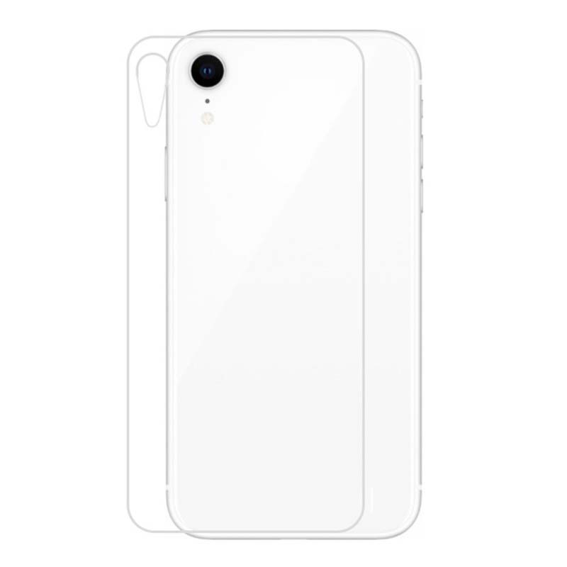 Kính cường lực mặt sau cho iPhone XR kính trong suốt