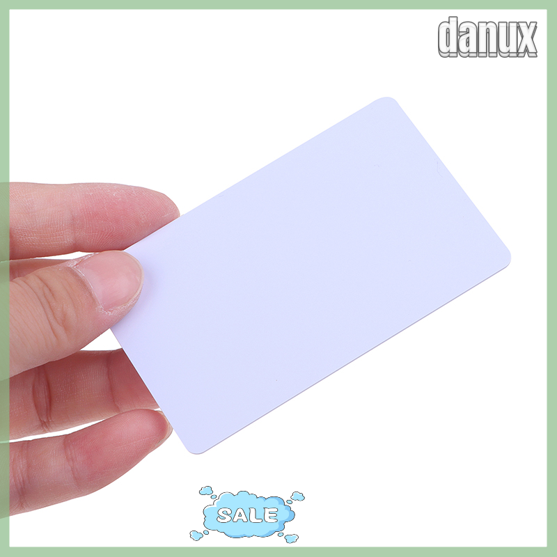Danux 5pcs ic id composite key cards keyfob dual chip frequency rfid 125khz t5577 em4305+13.56mhz changeable writable