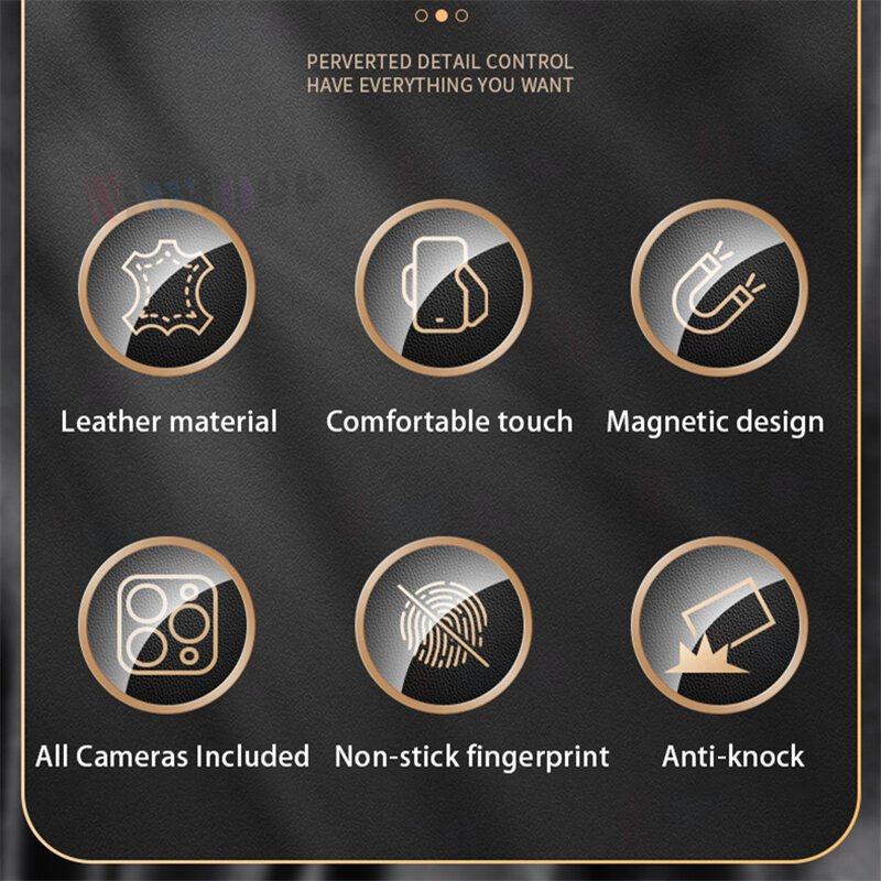 lthmy for Samsung Galaxy S26 Phone Case Luxury Leather Back Cover Matte Soft Edge Shockproof casing.