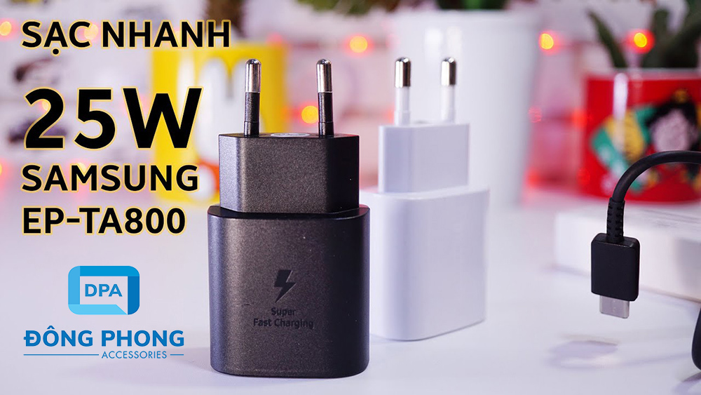 Củ Sạc Nhanh Samsung 25W PD Type C Chính Hãng