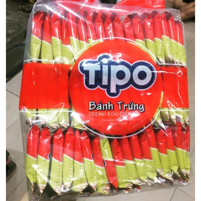 Bánh Trứng Tipo Túi 500g ( Đại lý Ngọc Toản)