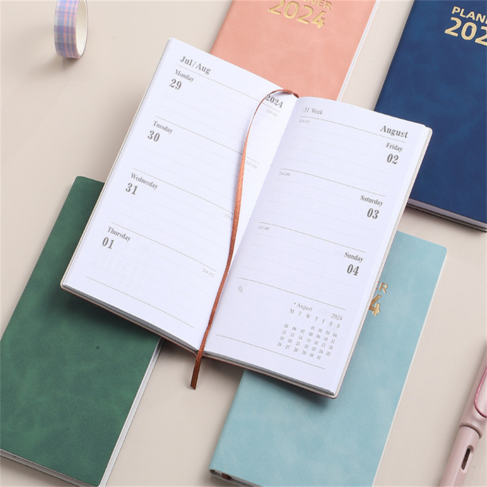 2024 Notebook Planner Daily Planner Notebook Weekly Agenda Notebook A6 Notepad Office Stationery Supplies School Notebooks 2024 Notebook Planner Notebook For Daily Planning A6 Size Notebook Office And School Supplies Notebook With Daily And Weekly Layouts