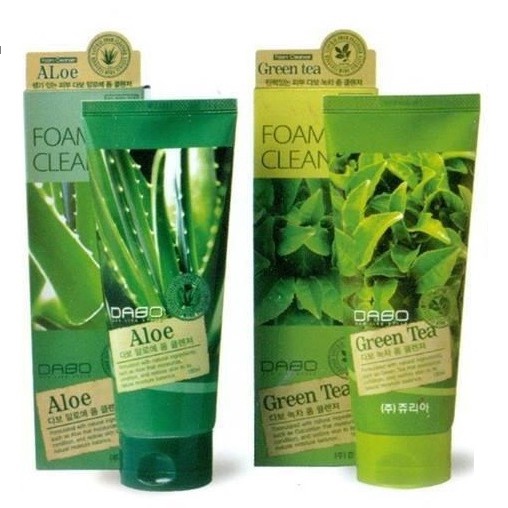 Sữa Rửa Mặt Dabo Trà Xanh, Dabo Green Tea 180Ml Hàn Quốc