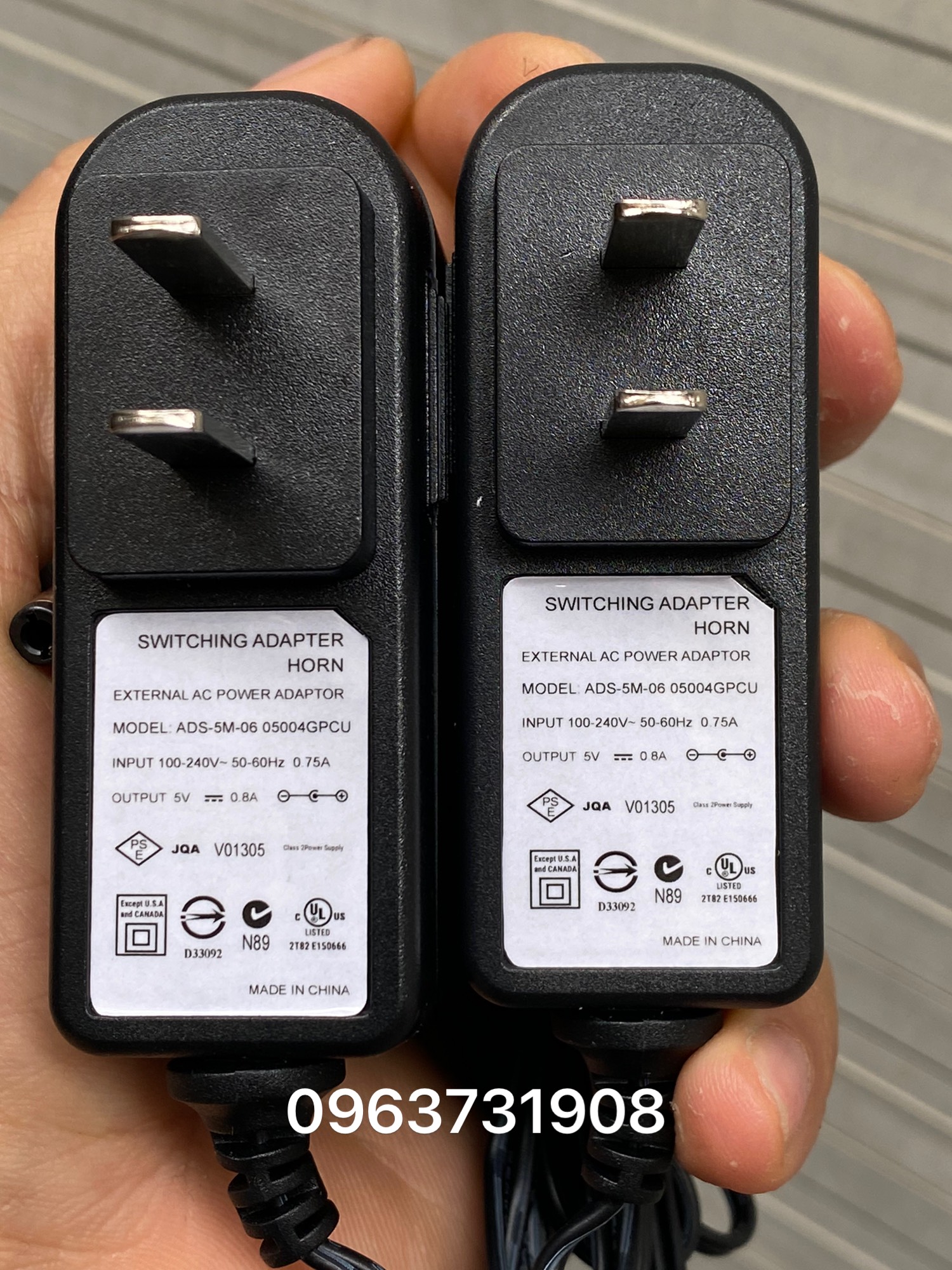 Cục nguồn máy chấm công 5V hàng chất lượng cao