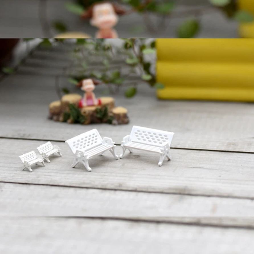 Mô hình  Ghế Công Viên Số 2, mini trang trí