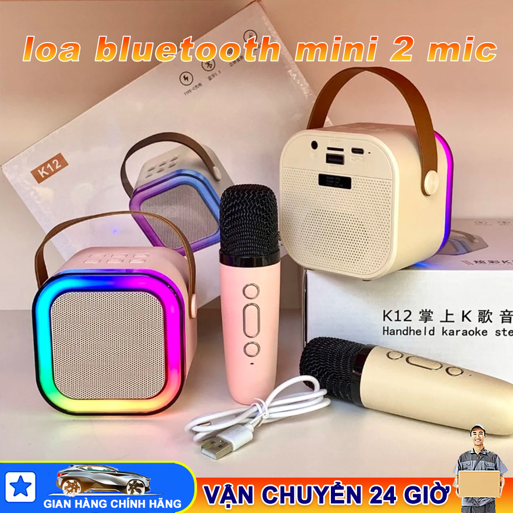 Bluetooth Speaker Box karaoke sing, Bluetooth speaker karaoke sing, Bluetooth Mini speaker, mini karaoke speaker, mini karaoke speaker, mini karaoke speaker 2 mic Bluetooth Mini speaker, comes with LED lights