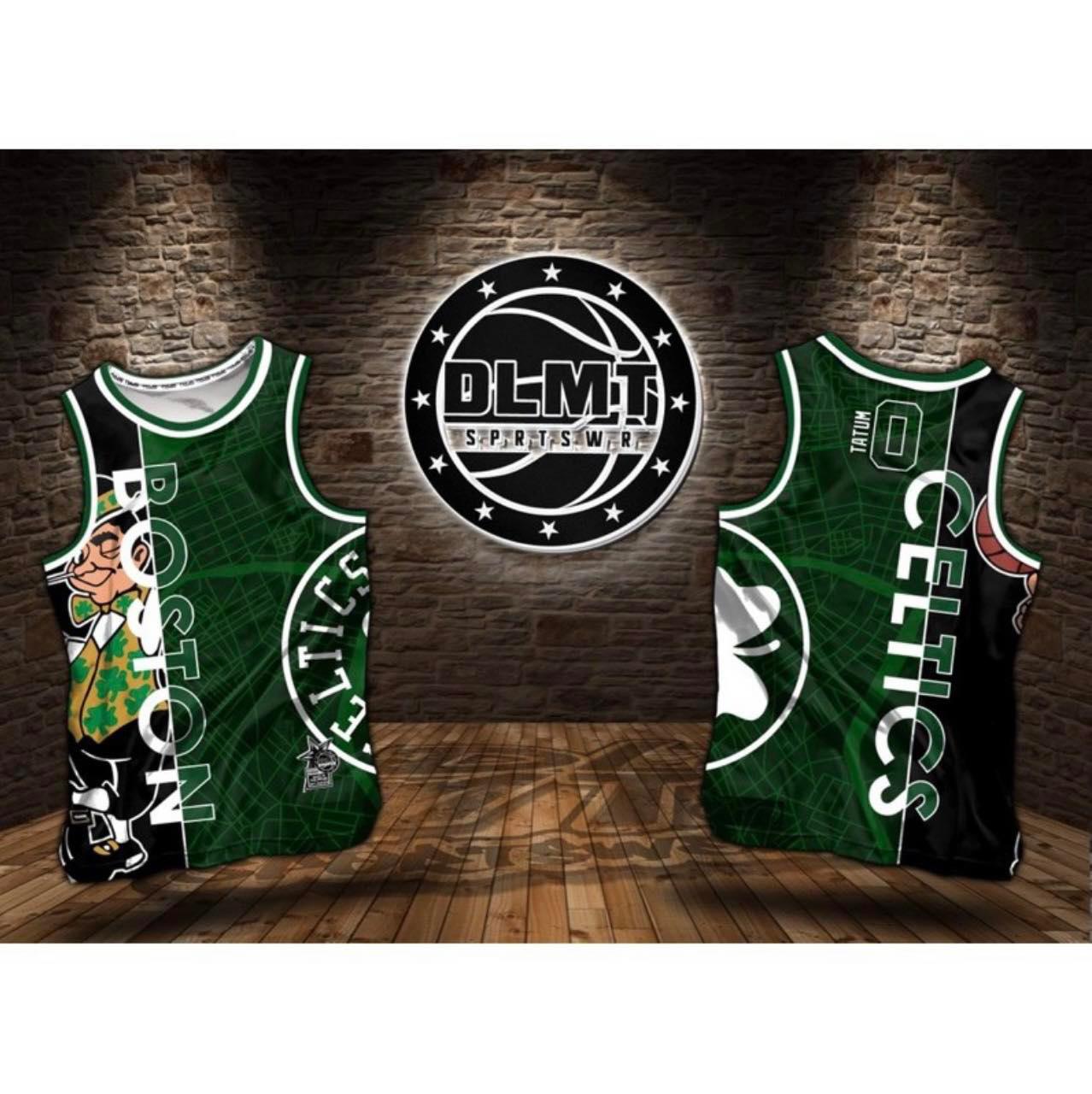 BOSTON CELTICS  Basketball jersey design ideas sublimation, Jersey design,  Basketball uniforms design