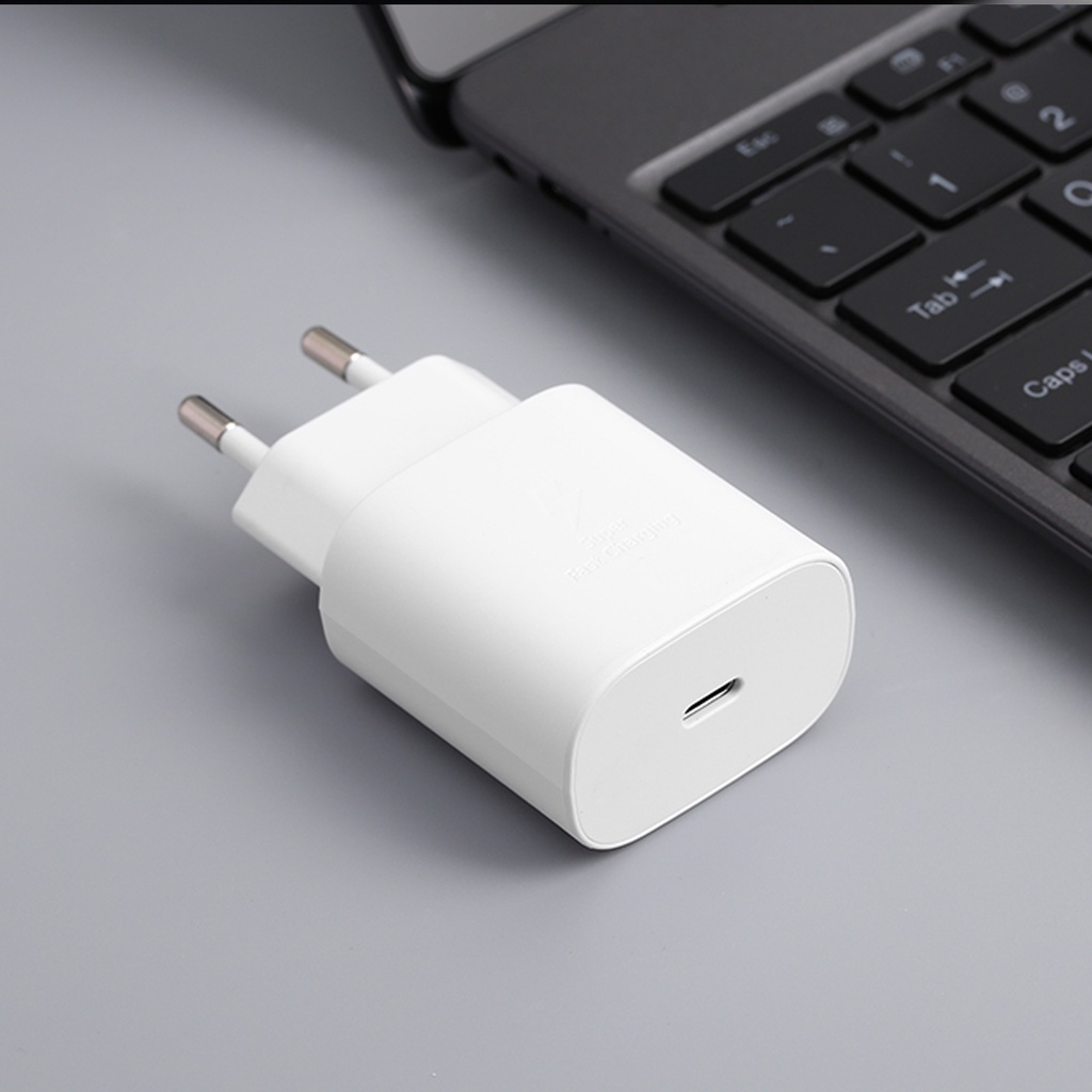 Sạc Nhanh Samsung 25W Type C PD 25W màu đen