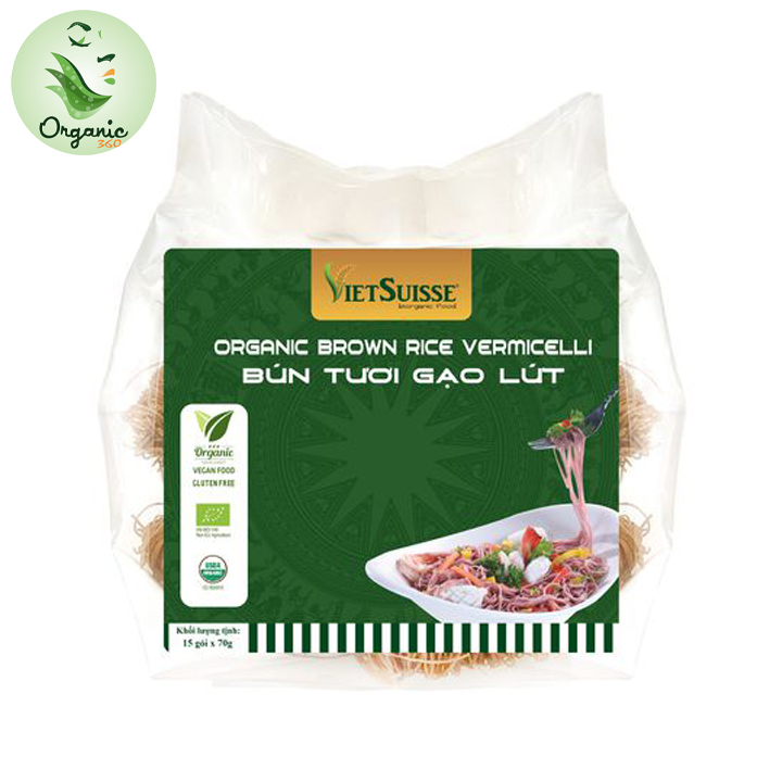 Bún tươi hữu cơ sấy khô Vietsuisse & Hoa Sữa các loại