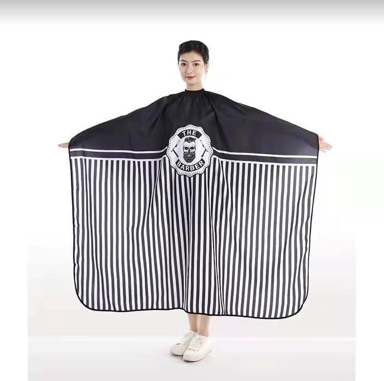 áo choàng, khăn choàng cắt tóc Barber đủ mẫu
