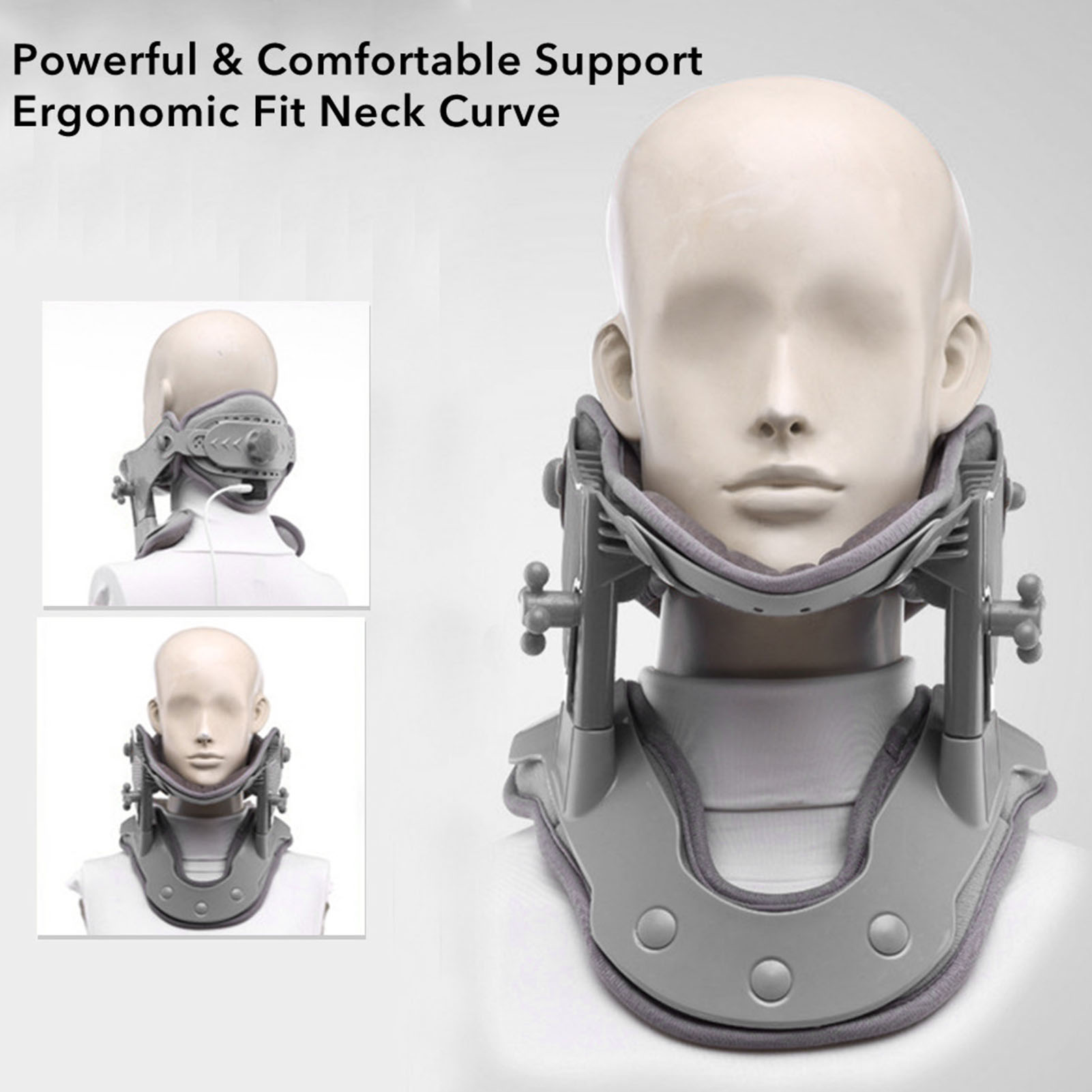 [MeiBoAll] Cervical Neck Traction Device Adjustable Household Electric Hot Compress Neck Stretcher