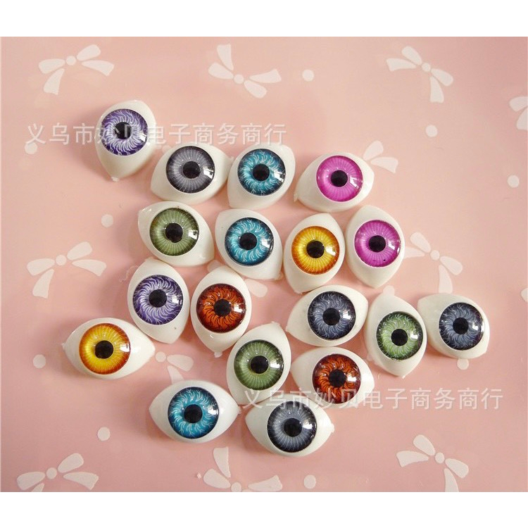 Charm slime/ dụng cụ charm trang trí 01 con mắt - mẫu ngẫu nhiên