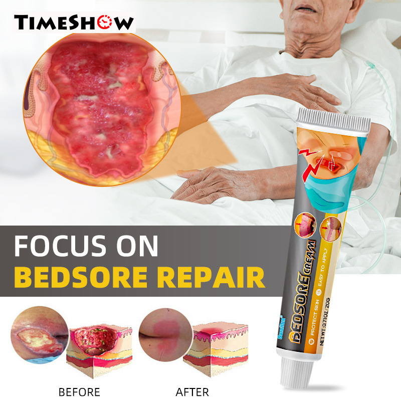 TimeShow Antibacterial Bedsore Cream Wound Healing Rot Skin Herbal Care