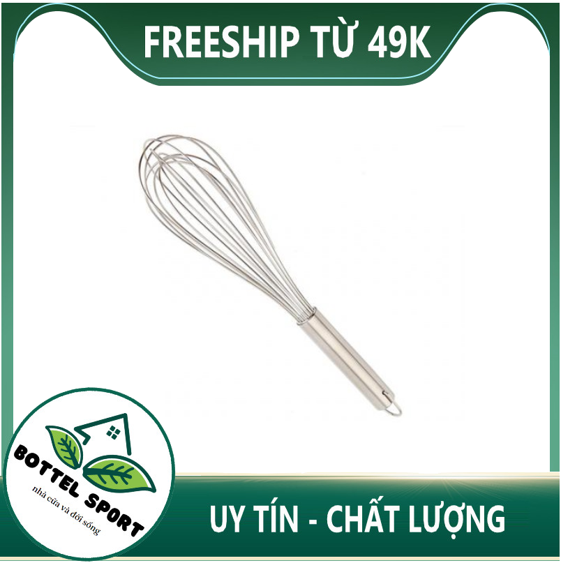 Cây Đánh Trứng Inox Dụng Cụ Làm Bánh Cầm Tay LOẠI LỚN