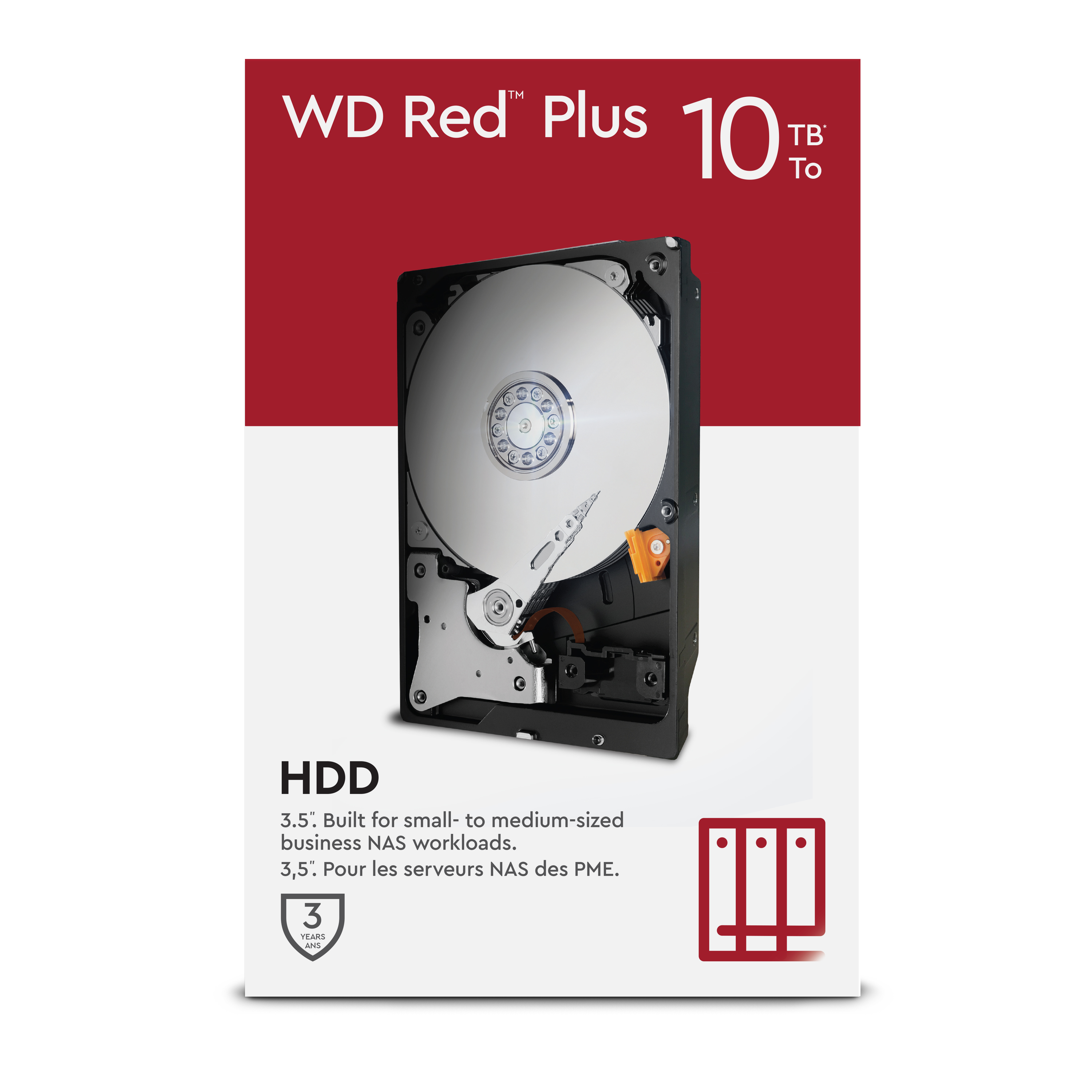 Wd Red Plus 10tb 3 5 Internal Hard Disk Drive Hdd Cmr Sata 256m Cache Wd101efax Wd Official Store Lazada Singapore