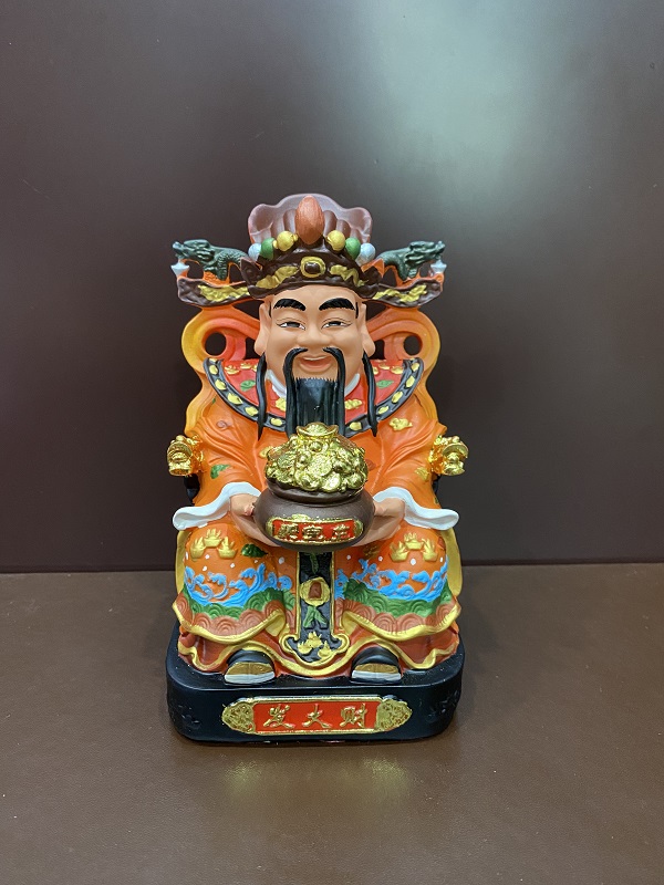Tượng thần tài may mắn