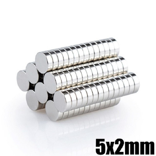 Nam châm viên 5x2mm set (100 viên ) siêu mạnh