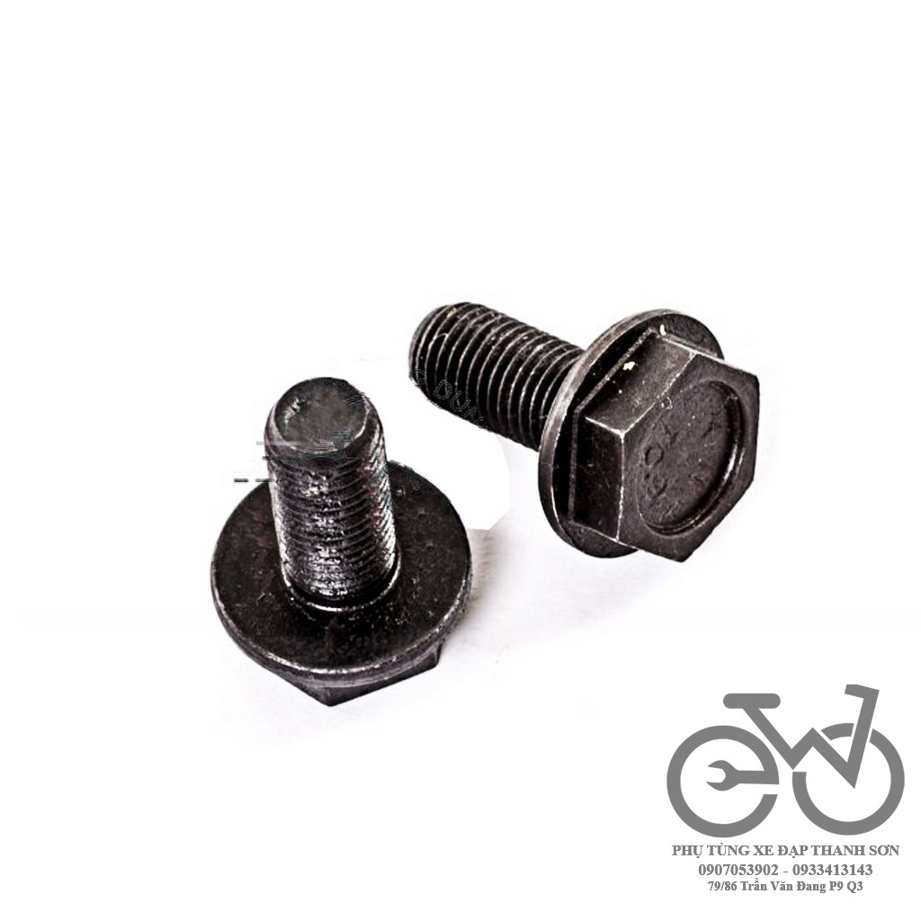 Ốc trục giữa cốt vuông xe đạp M8 x 15mm