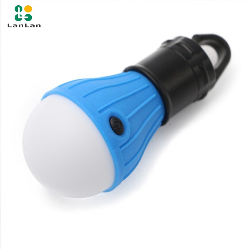 Mini Portable Camping Light Waterproof Tent Light Emergency Lamp Flashlight With Hanging Hook 5188