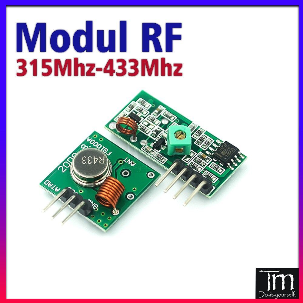 Mạch thu phát rf 315mhz 433 mhz
