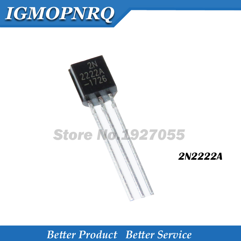 【Shop with Confidence】 50PCS 2N2222 2N2222A TO-92 TO92 2222A Transistor New