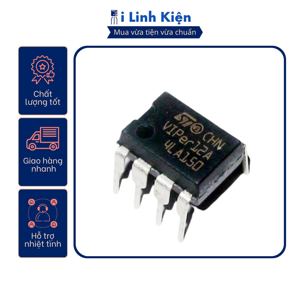 Viper12A viper 12a  ic nguồn bếp từ  chất lượng tốt.