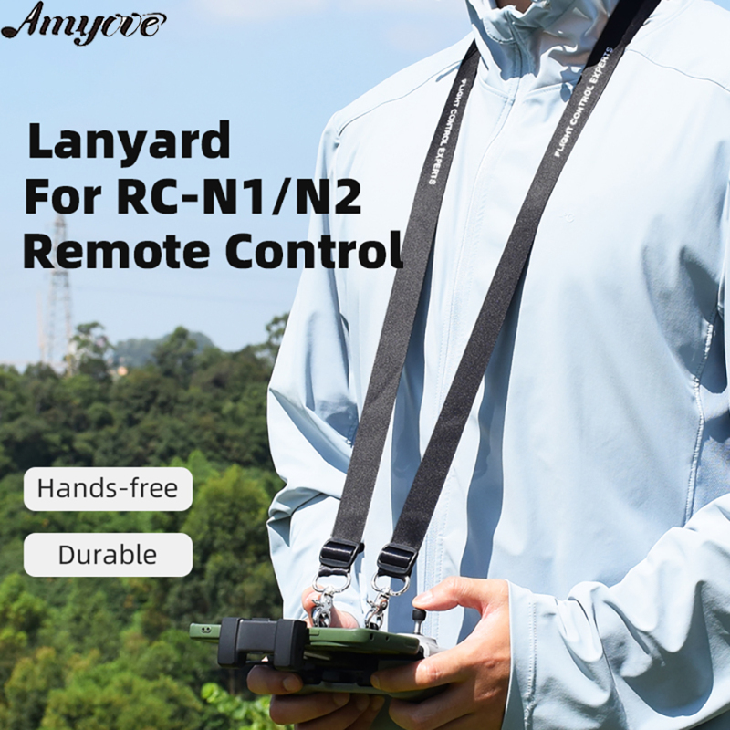 Neck Lanyard Strap Remote Controller Accessories With Adjustable Buckle Compatible For DJI MINI 3/4 PRO/Air 3/RC-N2 Controller