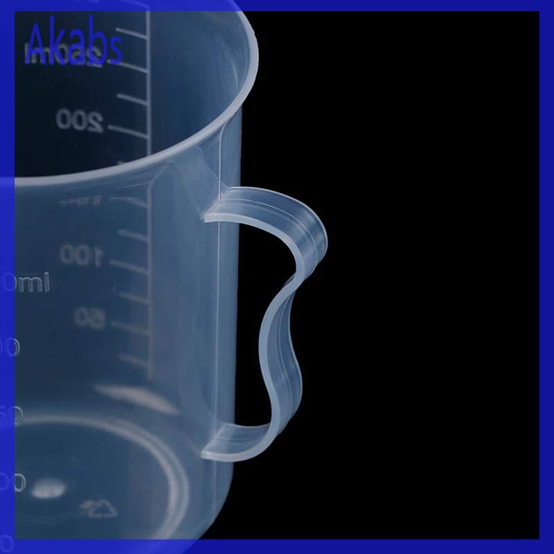 Akabs 250ml cốc dùng để đo bằng nhựa Jug đổ Bề mặt vòi bếp
