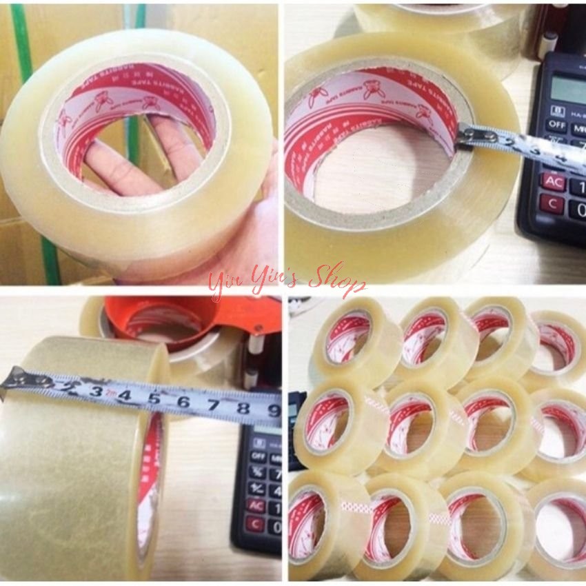Cuộn Băng Keo Trong 200Yds Rộng 4.8Cm
