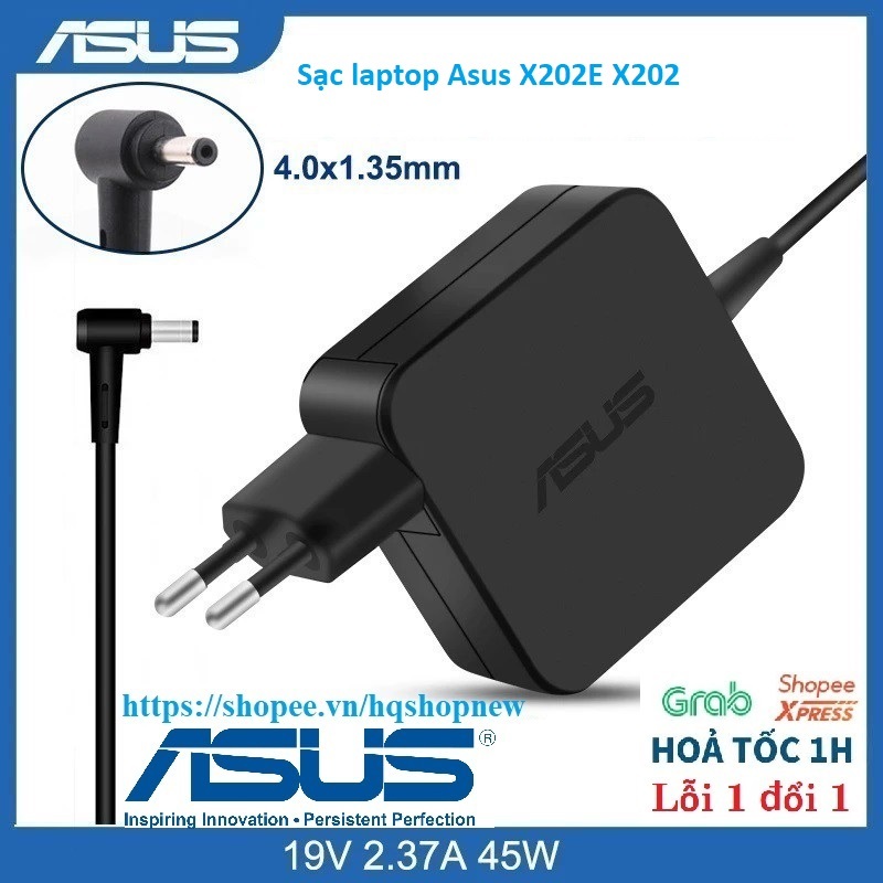 ️ sạc laptop asus x202e x202