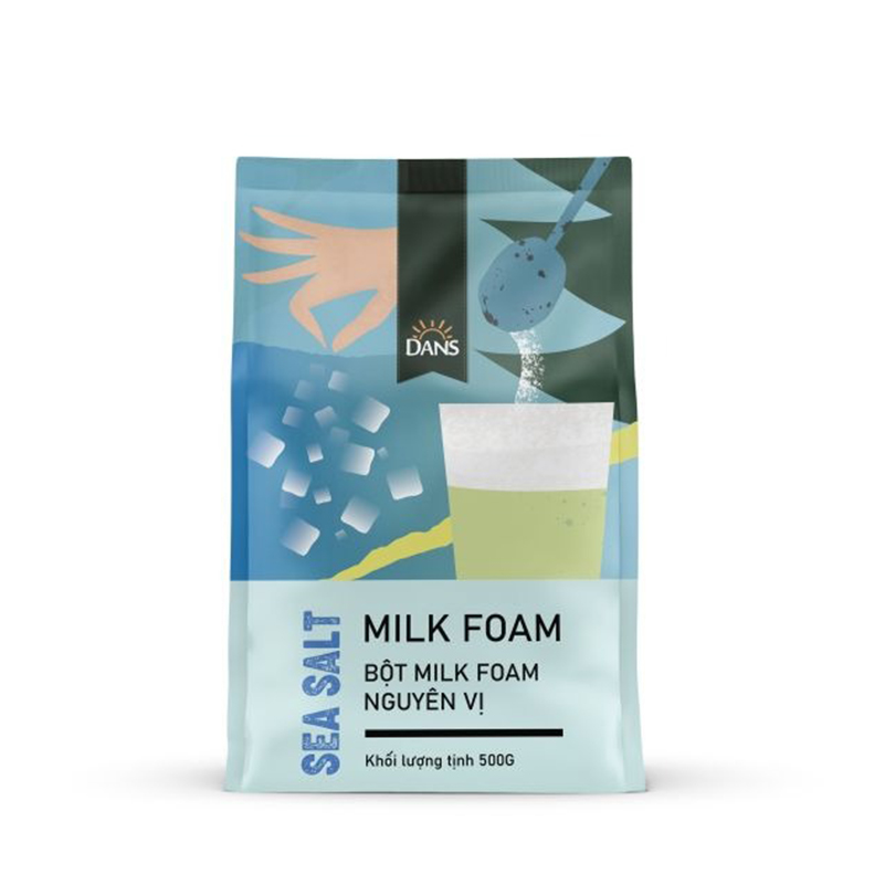 Bột Milk Foam Dans gói 500g