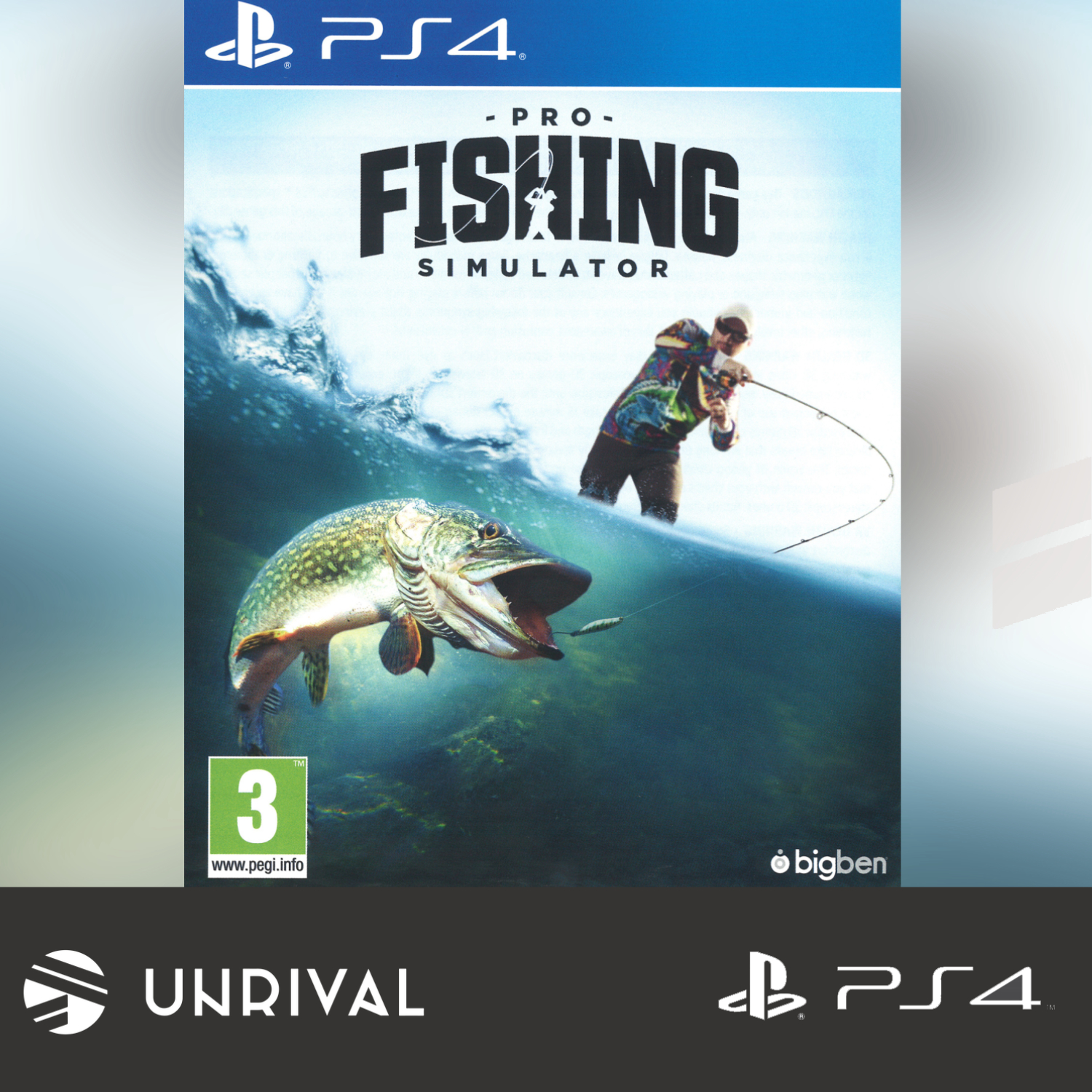 PS4 Pro Fishing Simulator EUR/R2 - Unrival